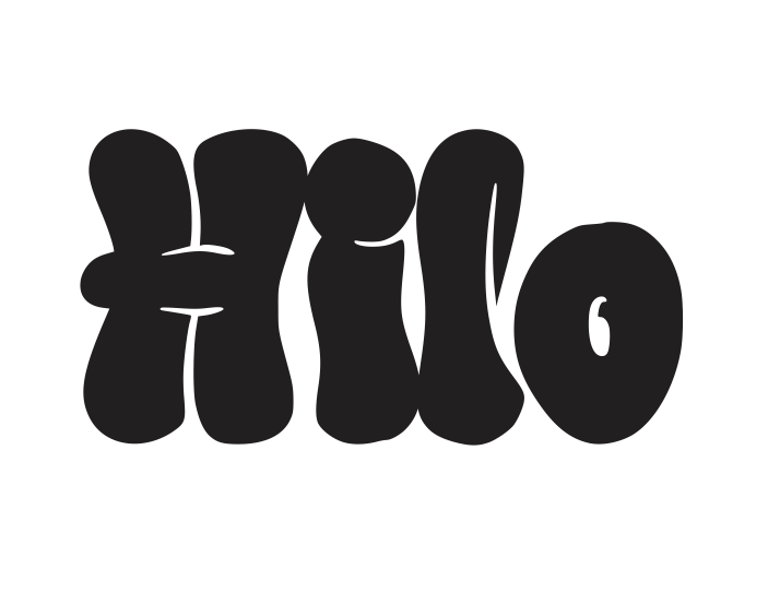 hilo sticker bubble