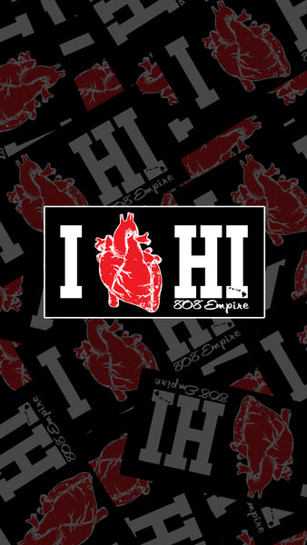 "HI Love" Sticker By 808 Empire