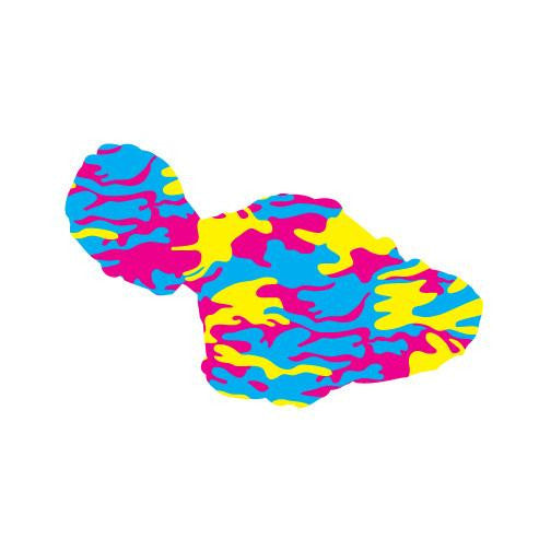 Camo Maui 4" Diecut Sticker