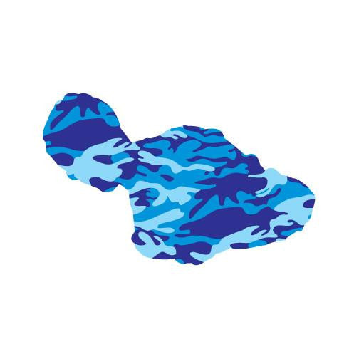 Camo Maui 6" Diecut Sticker