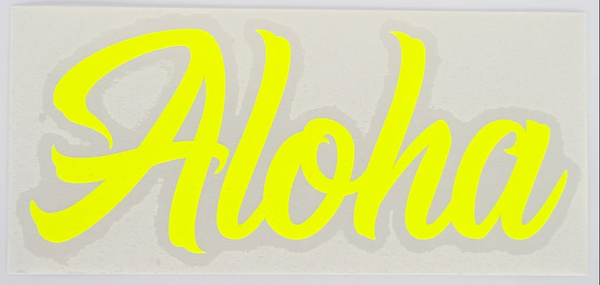 Aloha Hug Diecut Sticker