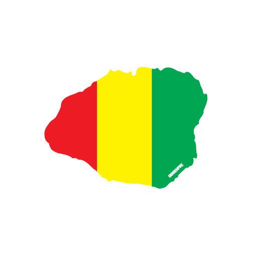 Kauai Rasta Sticker