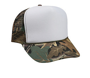 49-1123 - Camo Curve Visor Otto Blank