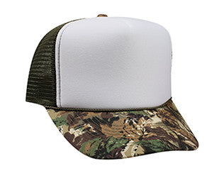 49-1126 - Camo Curve Visor Otto Blank