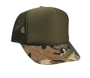 49-1126 - Camo Curve Visor Otto Blank