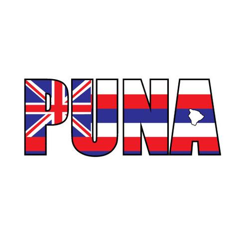 Puna Impact 5" Sticker (click for colors)