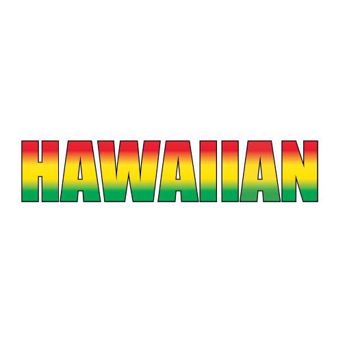 Hawaiian Impact Stickers