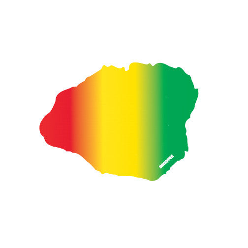 Kauai Rasta Sticker