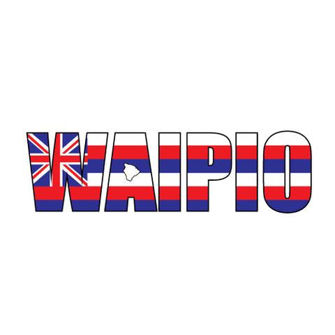 Waipio Impact Sticker  (click for colors)