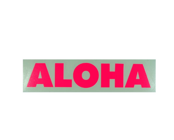 Aloha Future Diecut Sticker
