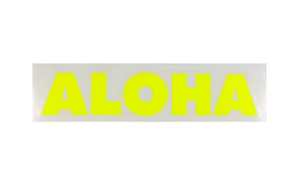 Aloha Future Diecut Sticker