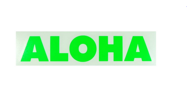 Aloha Future Diecut Sticker