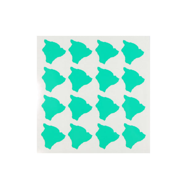 Big Island 1" Diecut Sticker Card