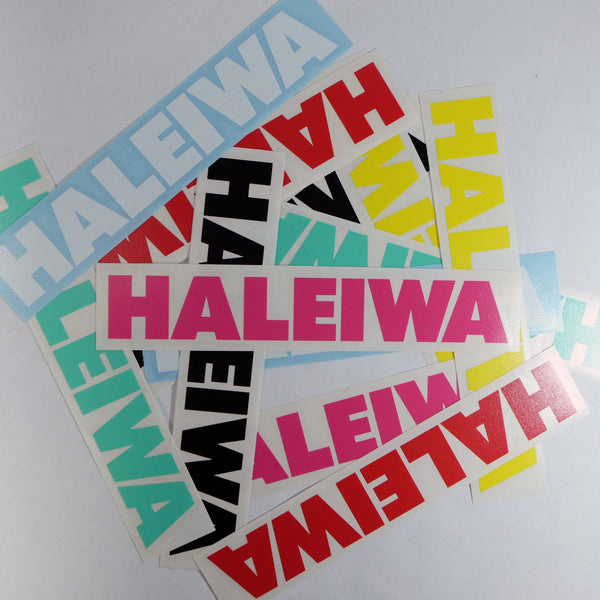Haleiwa Future Diecut Sticker