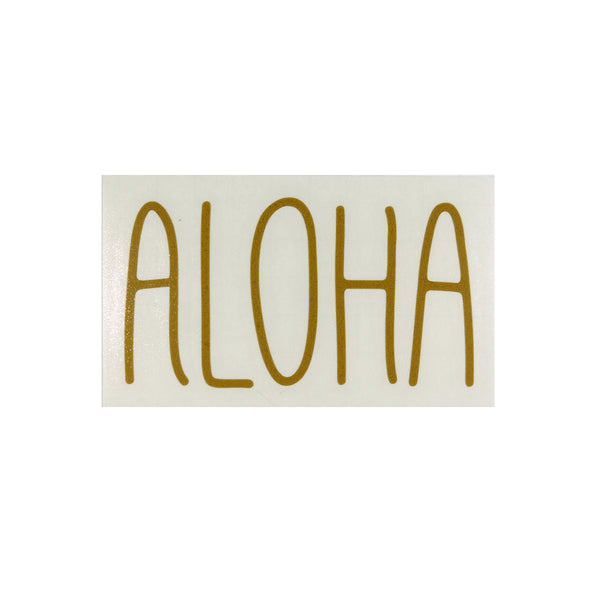 Aloha Skinny Diecut Sticker