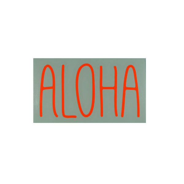 Aloha Skinny Diecut Sticker