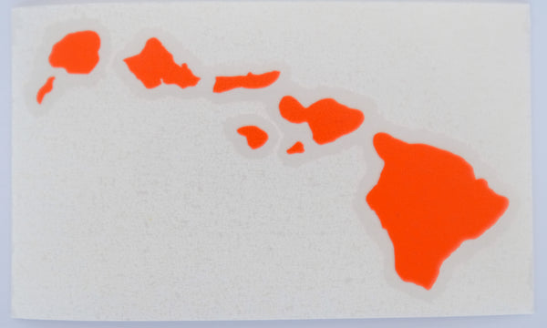 Hawaiian Island Chain 4" Diecut Sticker