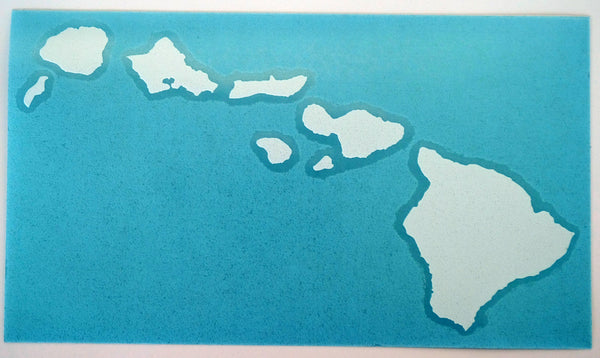 Hawaiian Island Chain 6" Diecut Sticker