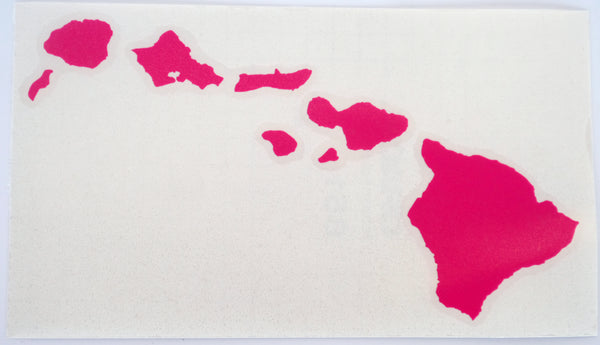 Hawaiian Island Chain 12" Diecut Sticker