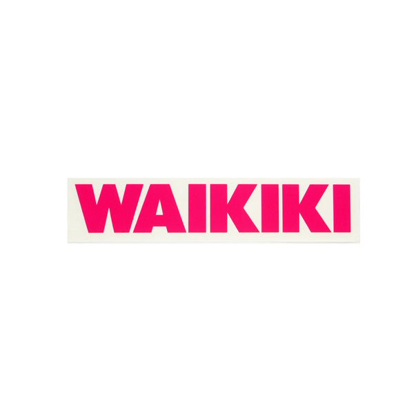 Waikiki Future Diecut Sticker