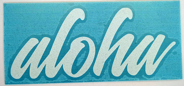 Aloha Anda Diecut Sticker
