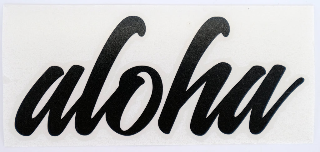Aloha Anda Diecut Sticker