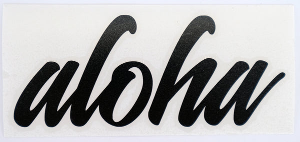 Aloha Anda Diecut Sticker