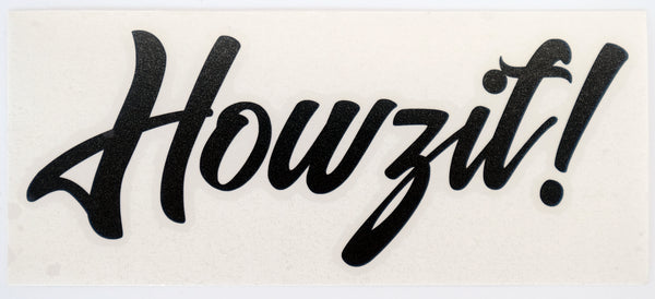 Howzit Anda Diecut Sticker