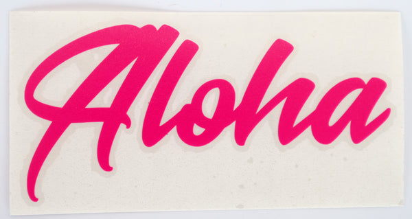 Aloha Soda Diecut Sticker