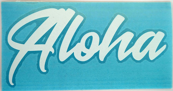 Aloha Soda Diecut Sticker