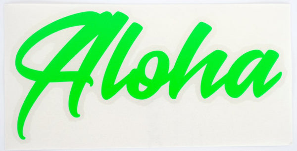 Aloha Soda Diecut Sticker