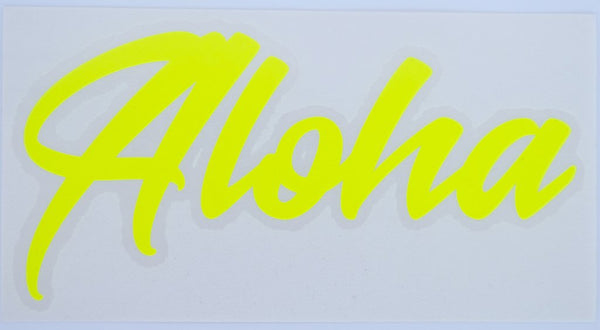 Aloha Soda Diecut Sticker