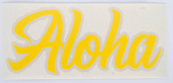 Aloha Hug Diecut Sticker