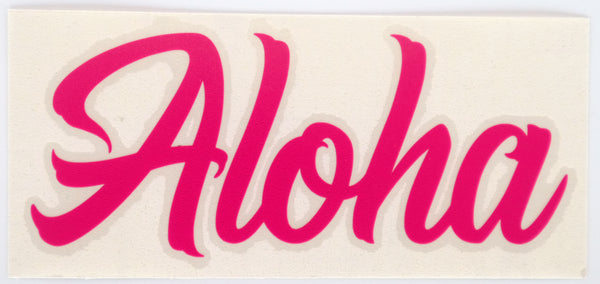 Aloha Hug Diecut Sticker