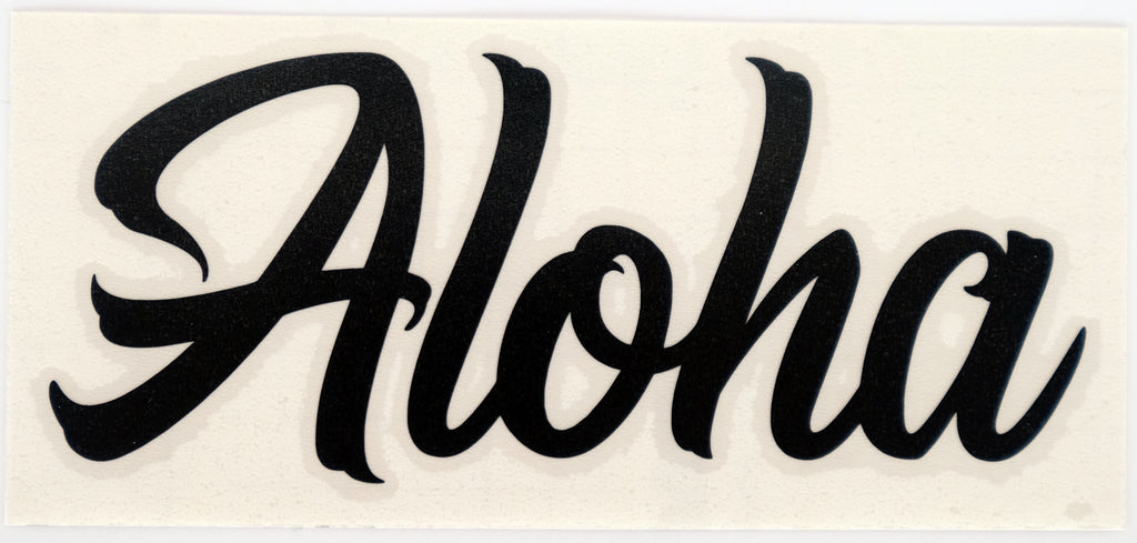 Aloha Hug Diecut Sticker