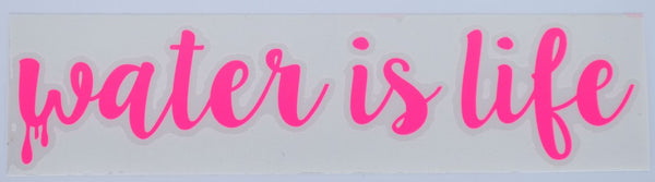 *Water is Life Stella Diecut Sticker