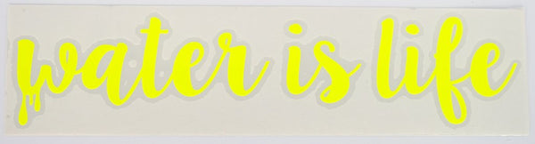*Water is Life Stella Diecut Sticker