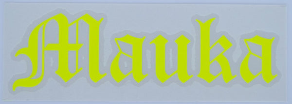 Mauka Old E Diecut Sticker