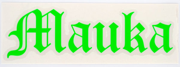 Mauka Old E Diecut Sticker
