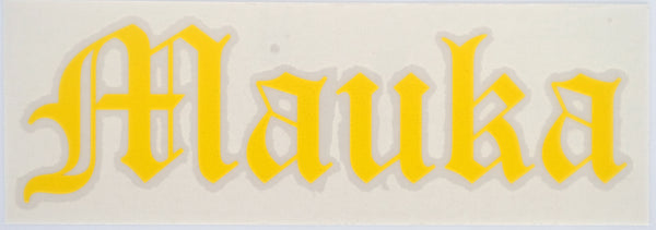 Mauka Old E Diecut Sticker