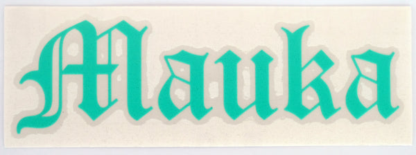 Mauka Old E Diecut Sticker