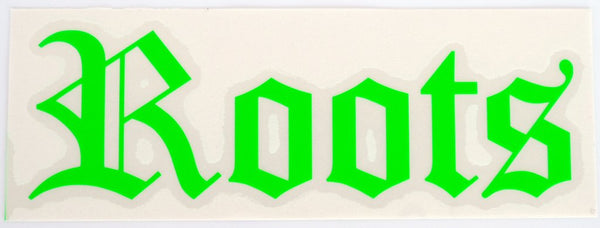 +Roots Old E Diecut Sticker