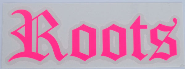 +Roots Old E Diecut Sticker
