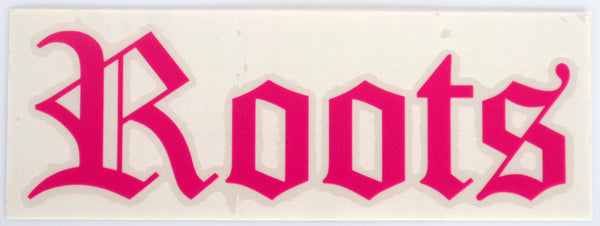 +Roots Old E Diecut Sticker