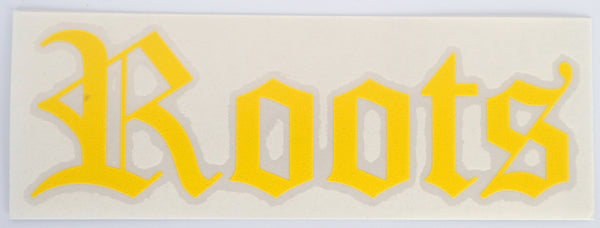 +Roots Old E Diecut Sticker