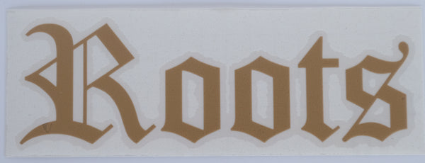 +Roots Old E Diecut Sticker