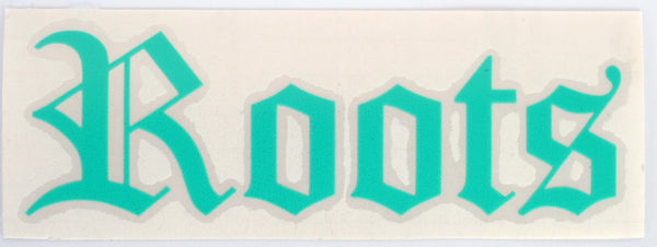 +Roots Old E Diecut Sticker