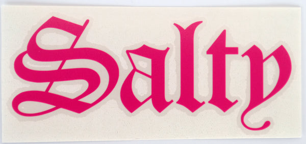 Salty Old E Diecut Sticker