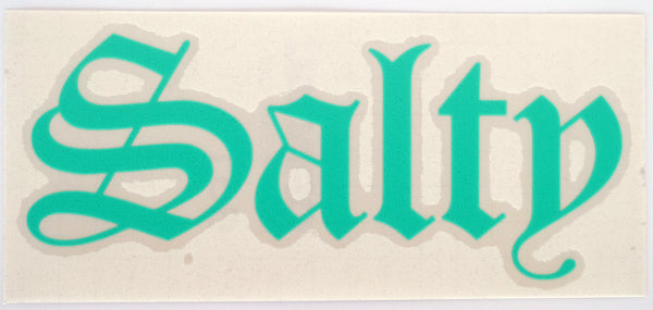 Salty Old E Diecut Sticker