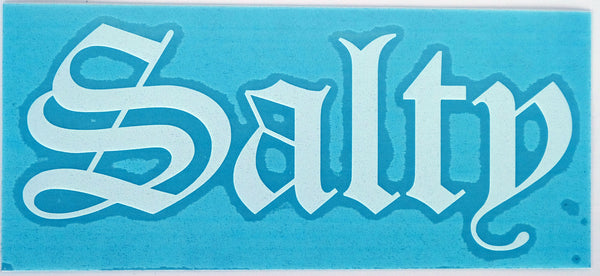 Salty Old E Diecut Sticker